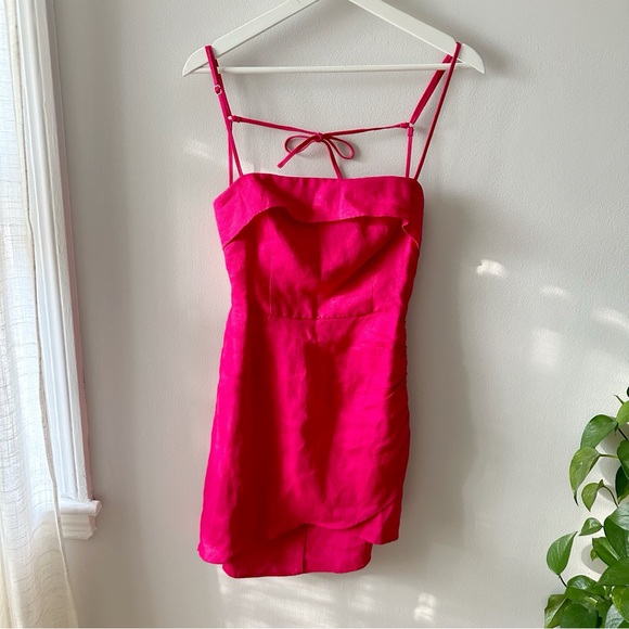 Reformation Lambert Linen Dress - Picture 2 of 7